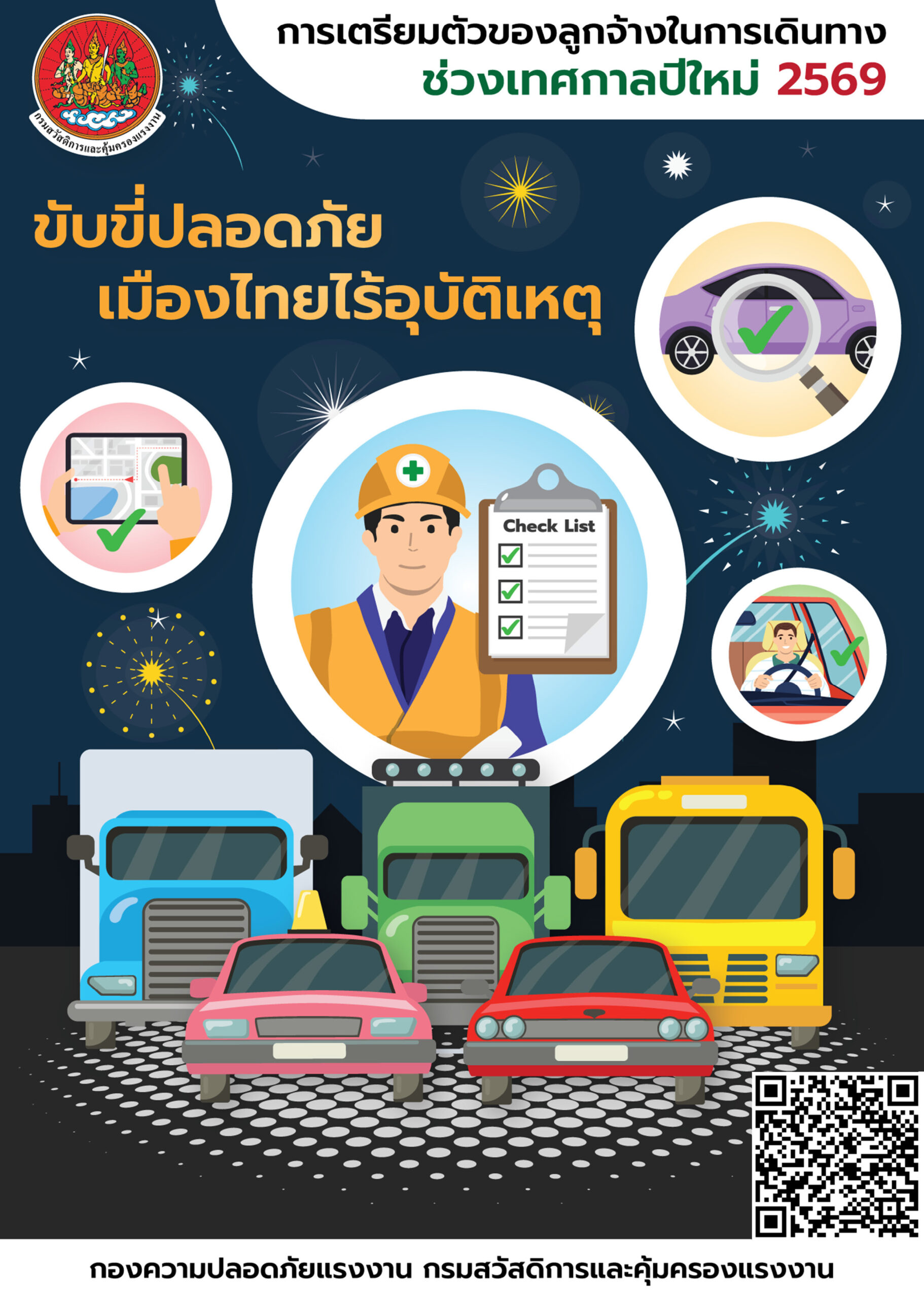 คู่มือการเตรียมตัวเดินทางเทศกาลปีใหม่ 2569