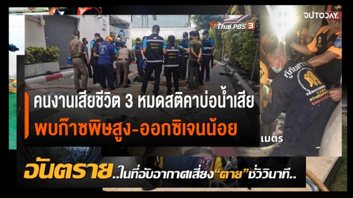 อันตรายจากการทำงานในที่อับอากาศ