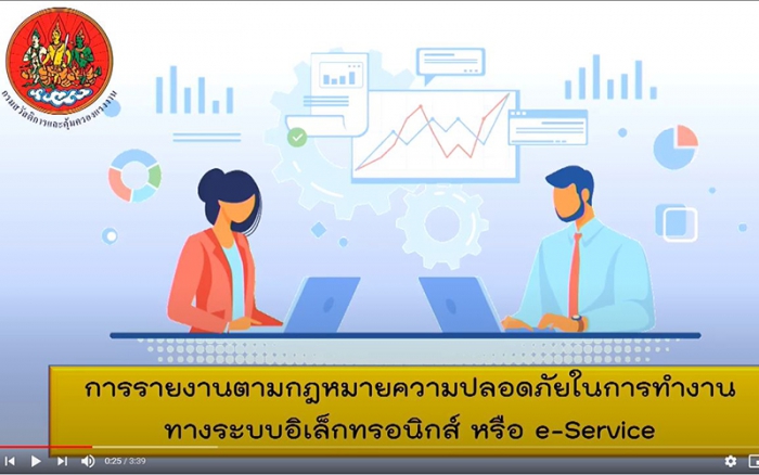 ปลอดภัยไปด้วยกัน EP.13 การรายงานตามกฎหมายความปลอดภัยในการทำงานทางระบบอิเล็กทรอนิกส์ หรือ e-Service